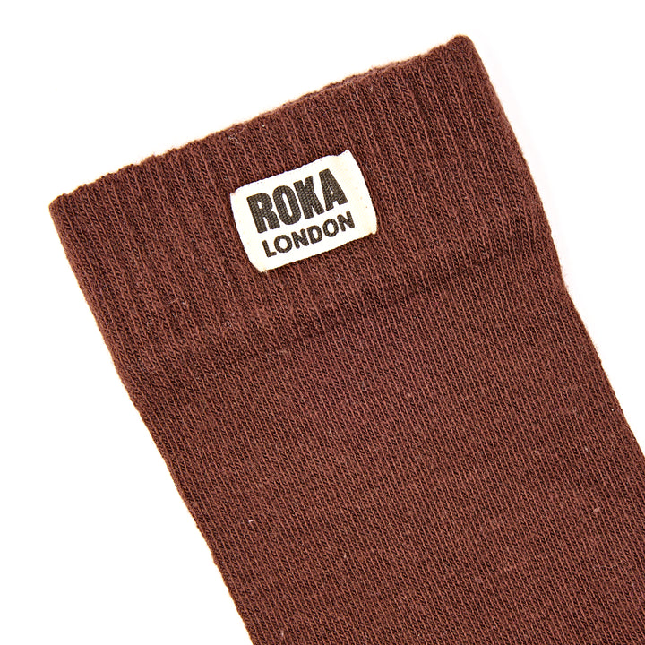 Wimbledon Crew Socks for Women in Coco