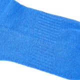 Wimbledon Crew Socks for Women in Malibu Blue