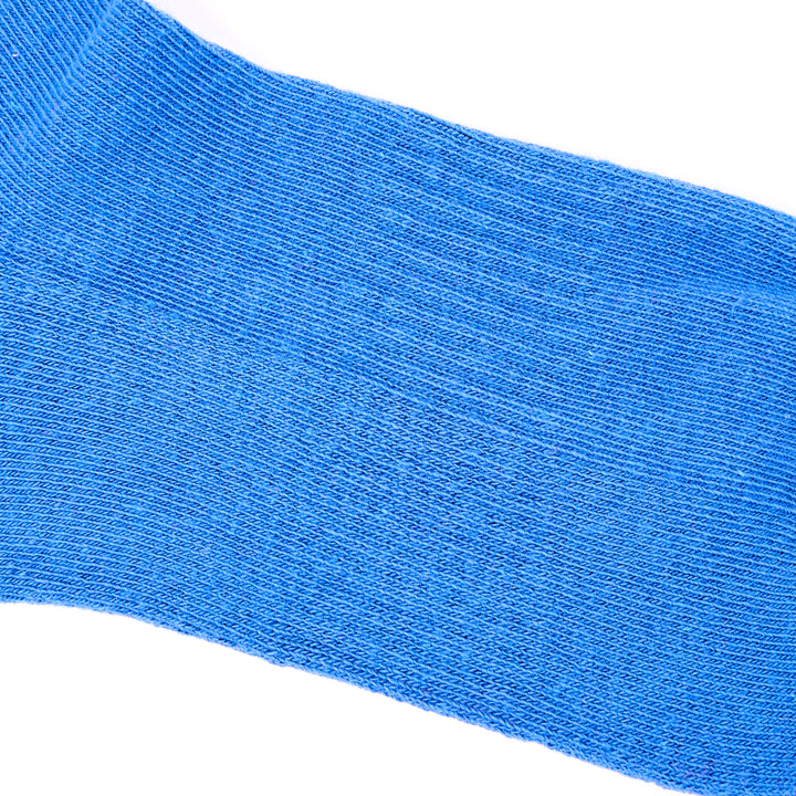 Wimbledon Crew Socks for Women in Malibu Blue
