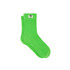 Wimbledon Crew Socks for Women in Online Lime