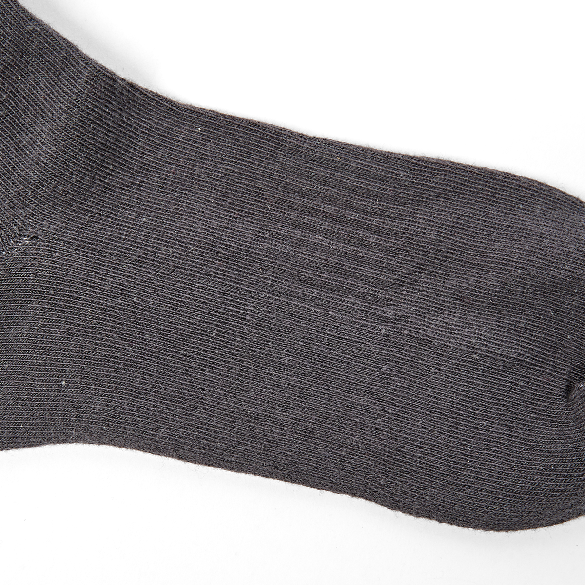 Wimbledon Crew Socks for Women in Faded Black