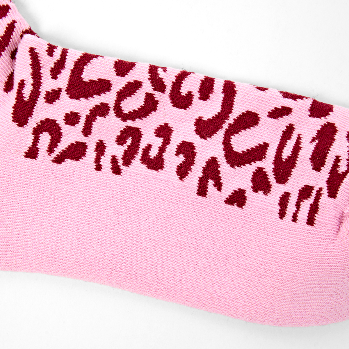Wimbledon Crew Socks for Women in Vintage Ruby