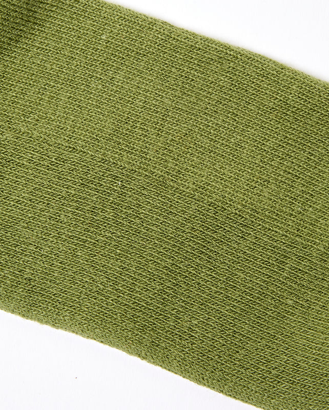 Windsor Crew Socks for Men in Avocado