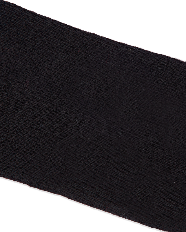 Windsor Crew Socks for Men in Black
