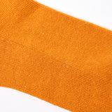 Windsor Crew Socks for Men in Burnt Orange