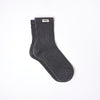 Windsor Crew Socks for Men in Faded Black