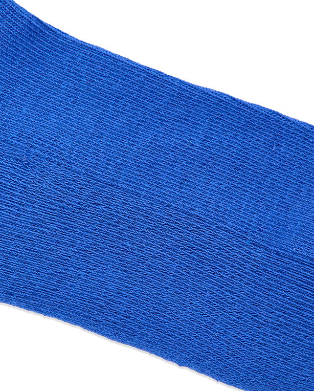 Windsor Crew Socks for Men in Malibu Blue