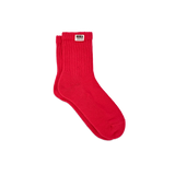 Windsor Crew Socks for Men in Scarlet