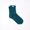Windsor Crew Socks for Men in Teal