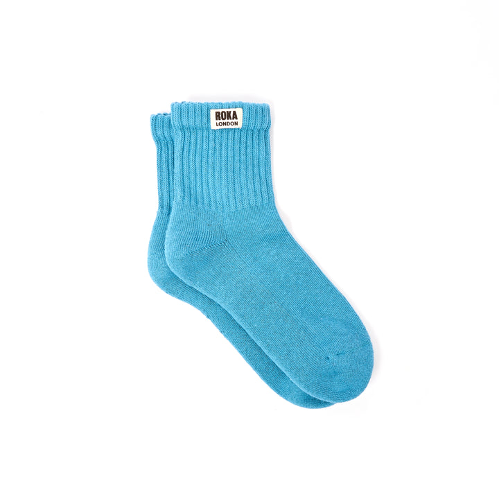 Windsor Crew Socks for Women in Adriatic