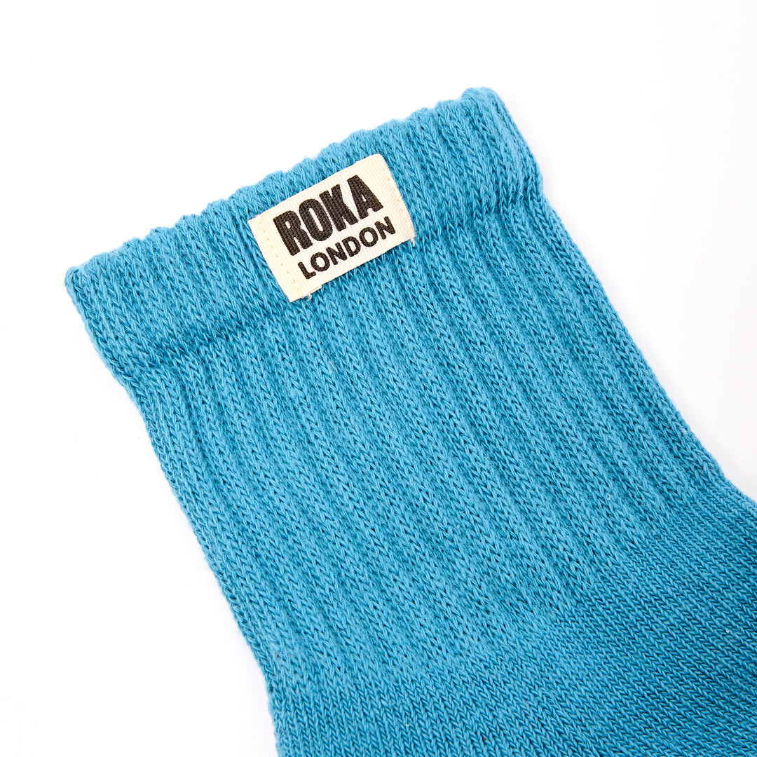 Windsor Crew Socks for Women in Adriatic
