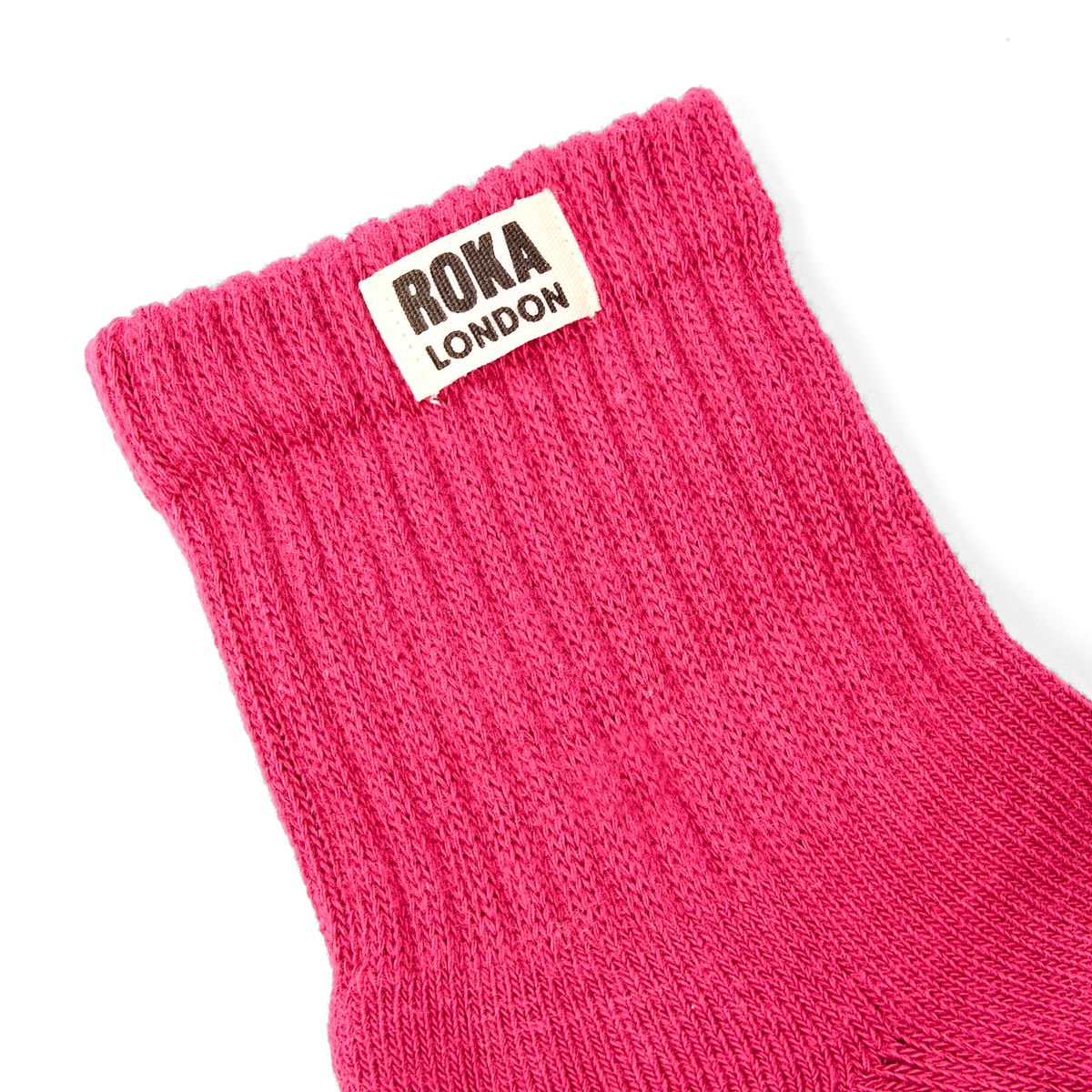 Windsor Crew Socks for Women in Granita Red