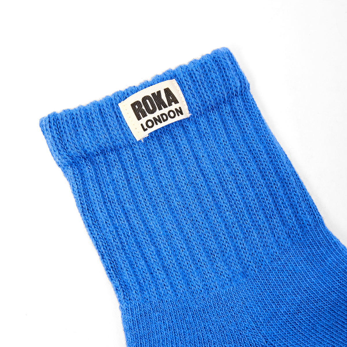 Windsor Crew Socks for Women in Malibu Blue