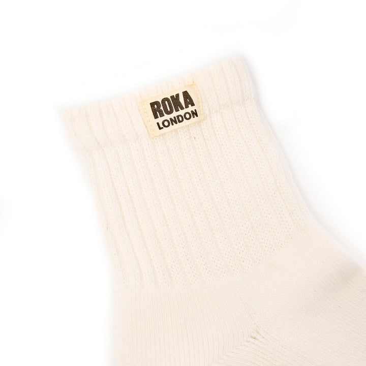 Windsor Crew Socks for Women in Marshmallow
