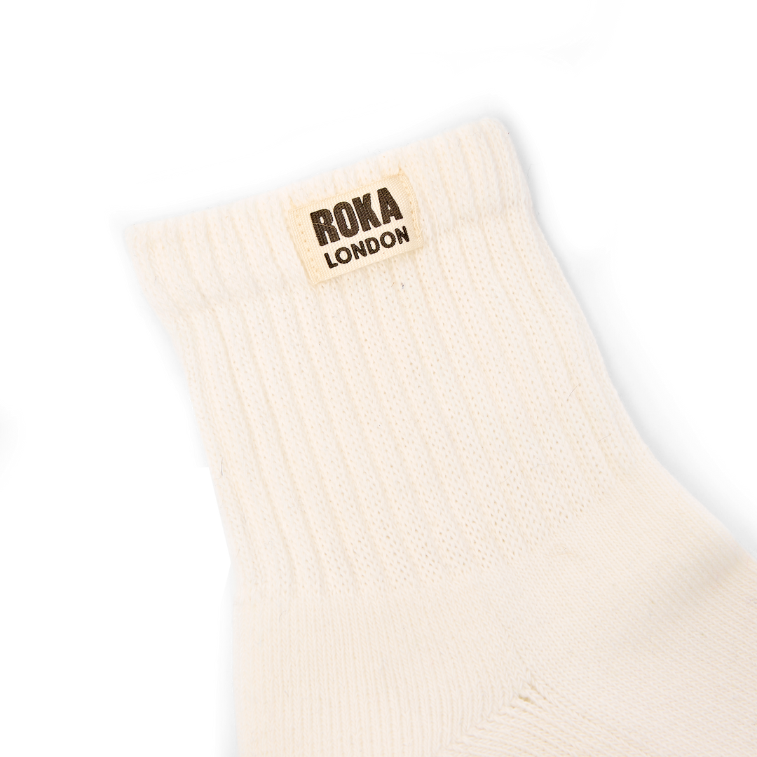 Windsor Crew Socks for Women in Marshmallow