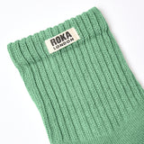 Windsor Crew Socks for Women in Matcha