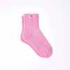 Windsor Crew Socks for Women in Pink Carnation