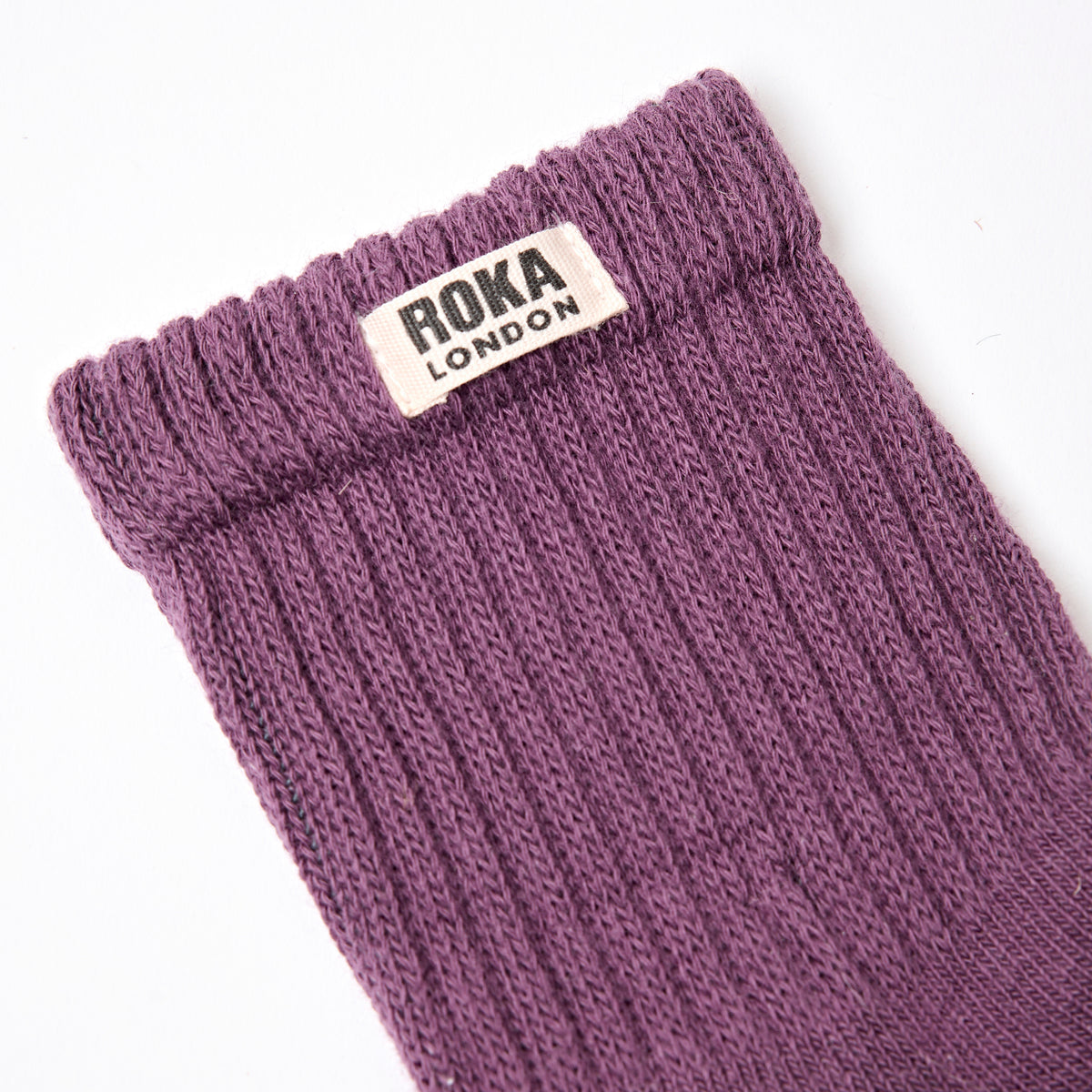 Windsor Crew Socks for Women in Berry