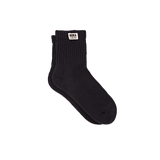 Windsor Crew Socks for Women in Black