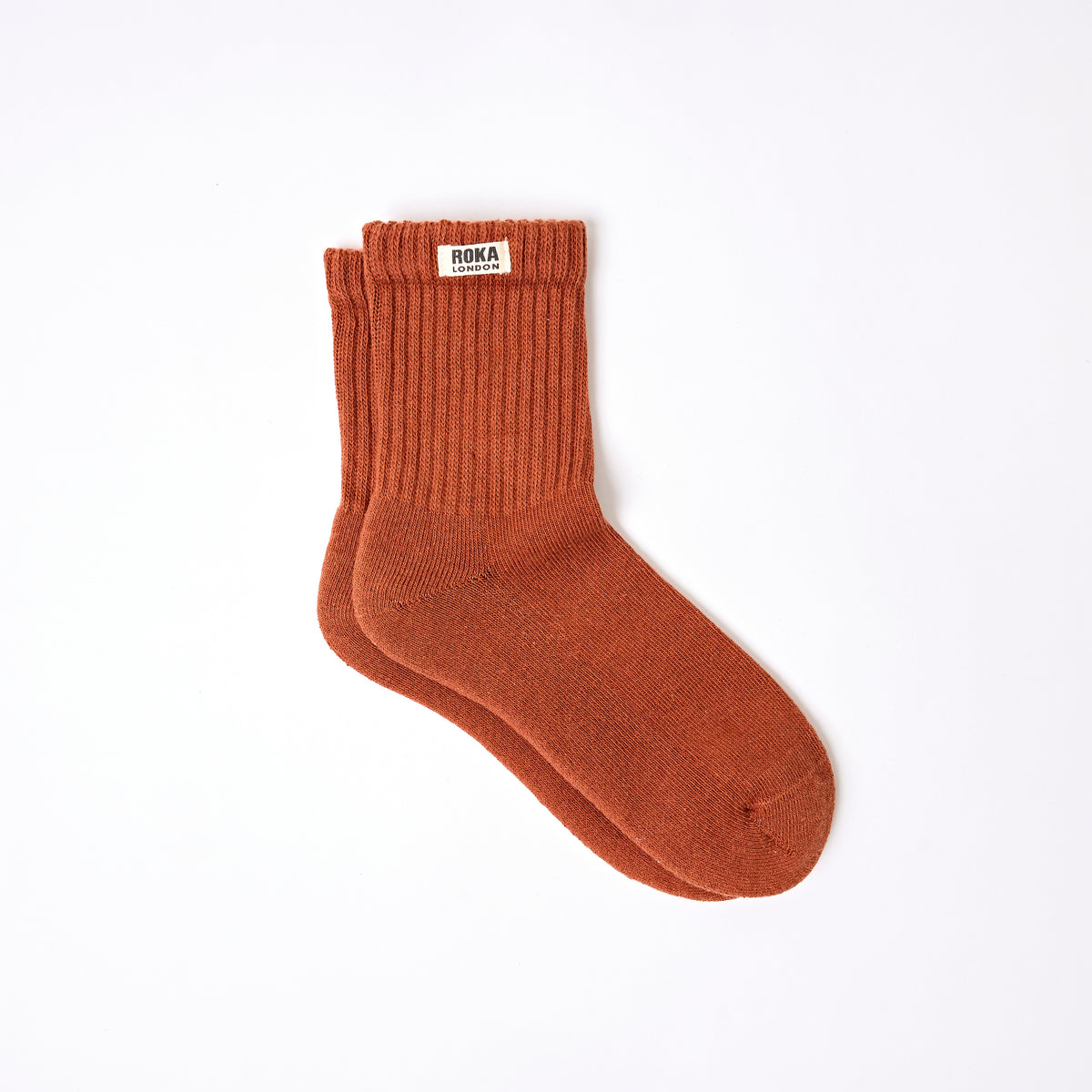 Windsor Crew Socks for Women in Bran