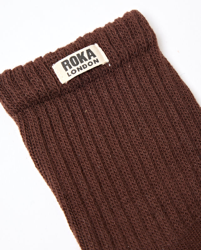 Windsor Crew Socks for Women in Coco