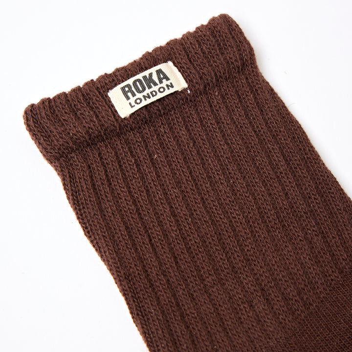 Windsor Crew Socks for Women in Coco