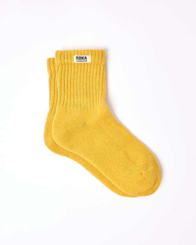 Windsor Crew Socks for Women in Corn