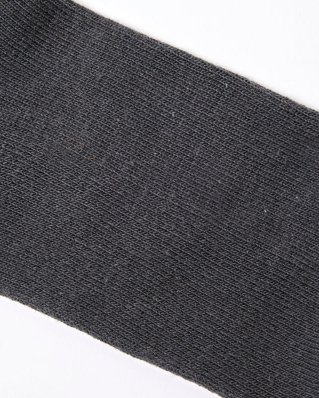 Windsor Crew Socks for Women in Faded Black