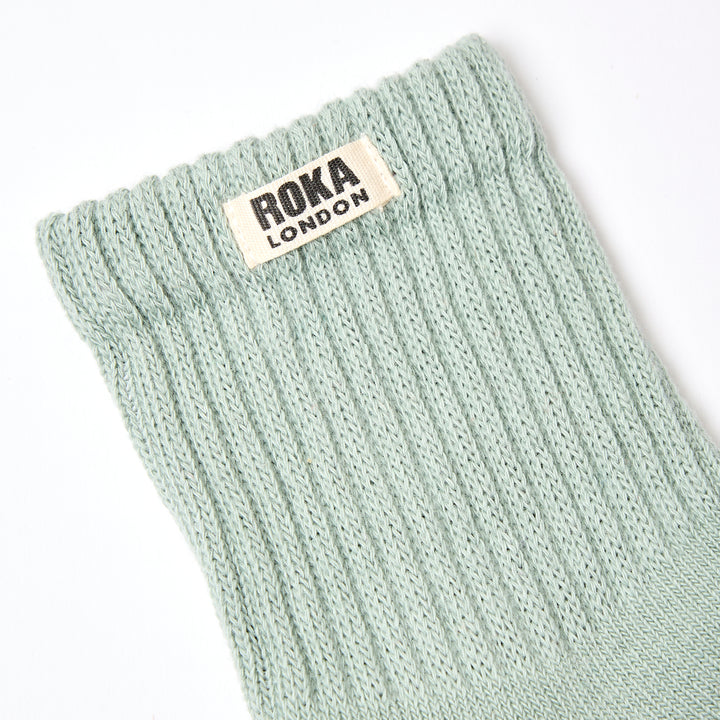 Windsor Crew Socks for Women in Mist