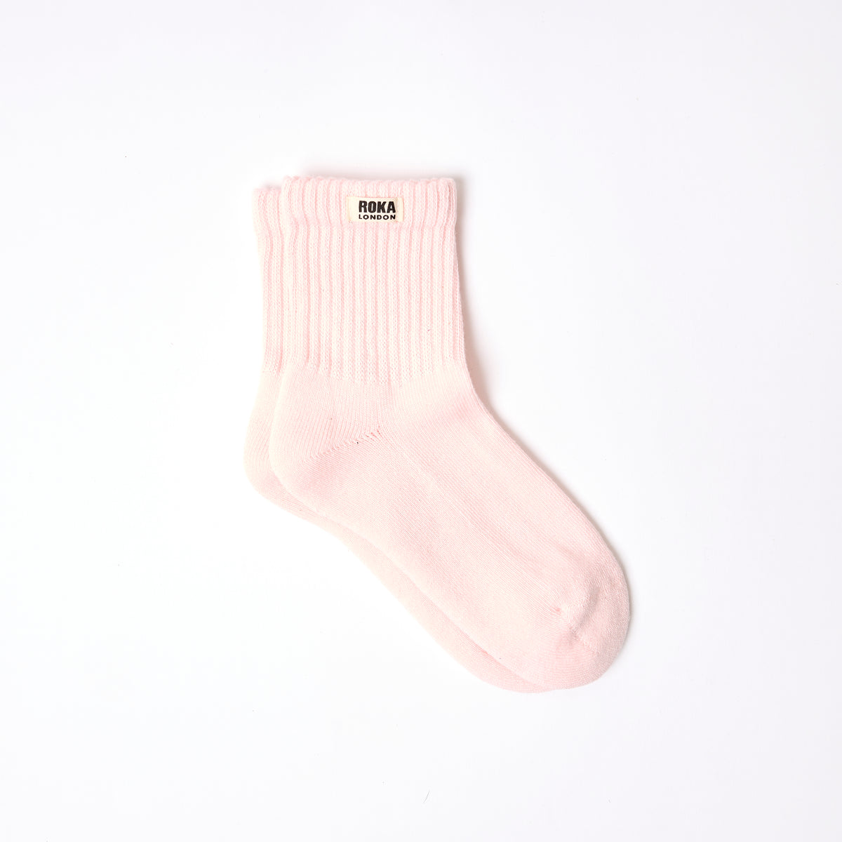 Windsor Crew Socks for Women in Transcendent Pink