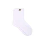 Windsor Crew Socks for Women in White