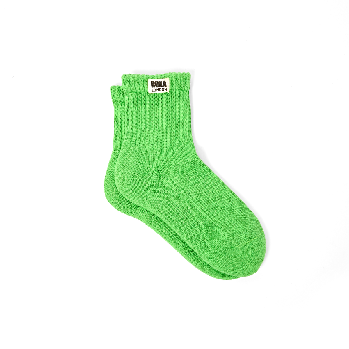 Windsor Crew Socks for Women in Online Lime