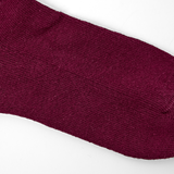 Windsor Crew Socks for Women in Plum