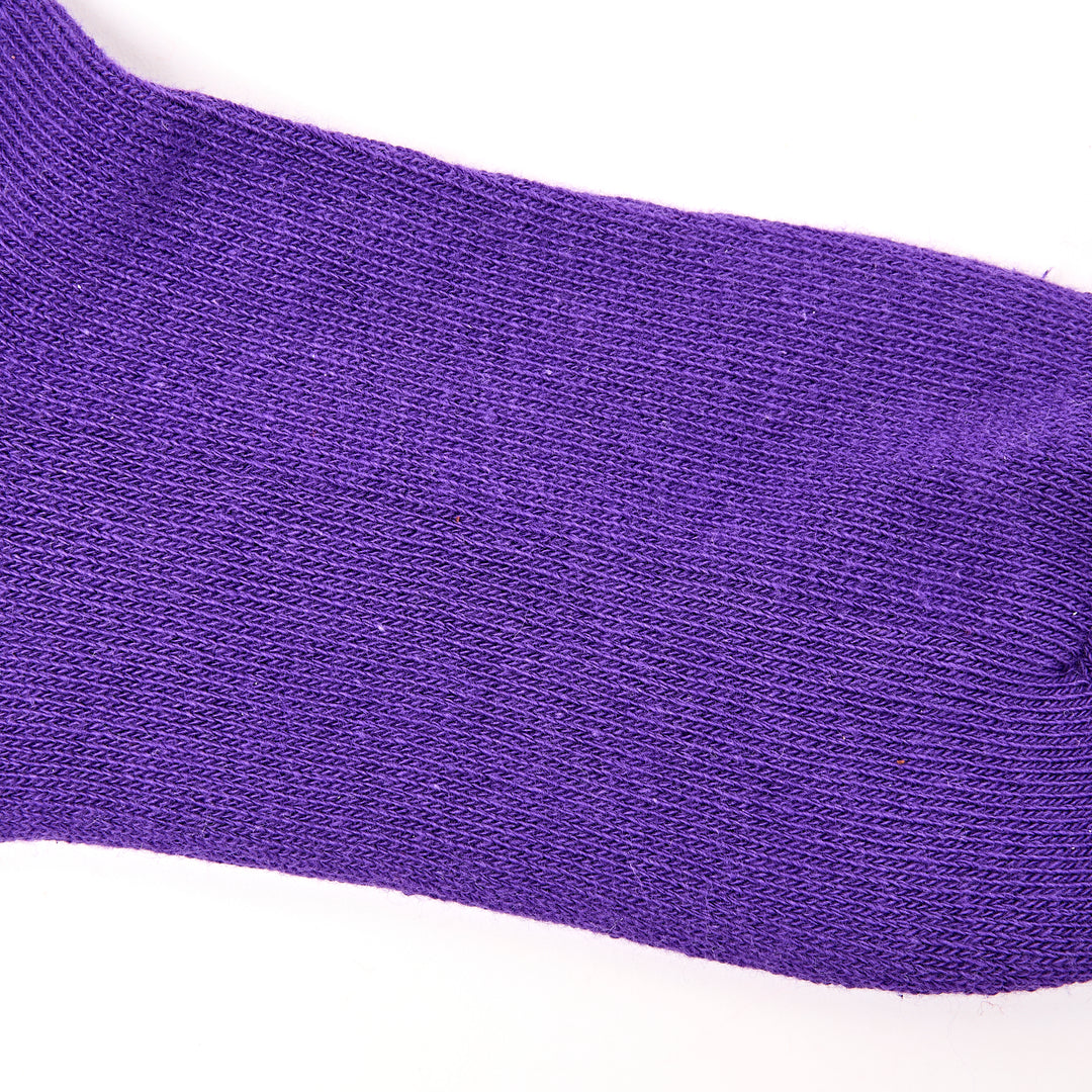 Windsor Crew Socks for Women in Purple