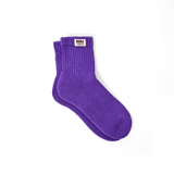 Windsor Crew Socks for Women in Purple