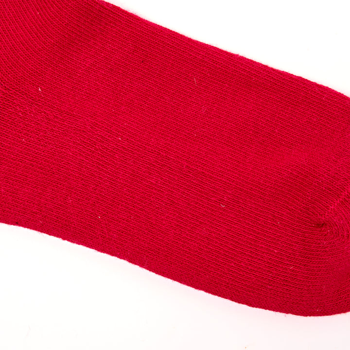 Windsor Crew Socks for Women in Scarlet