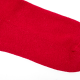 Windsor Crew Socks for Women in Scarlet