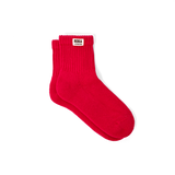 Windsor Crew Socks for Women in Scarlet