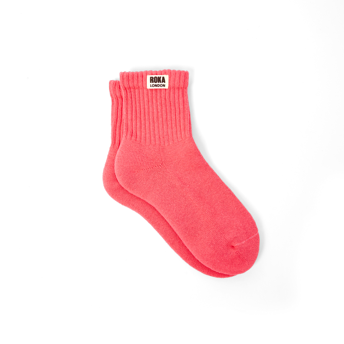 Windsor Crew Socks for Women in Sugar Coral