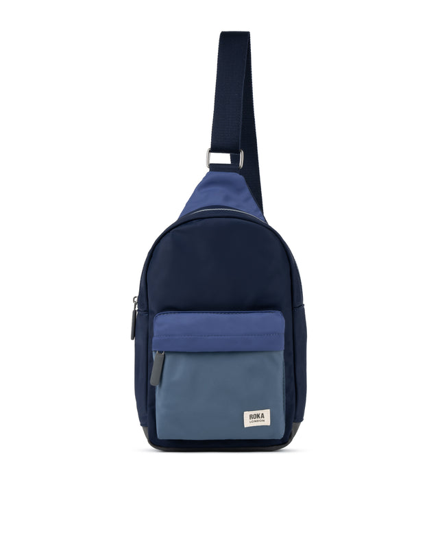 Willesden Sling Bag in Indigo Tonal