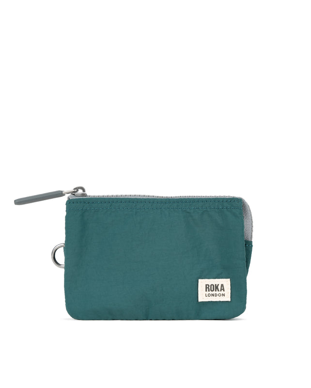 Carnaby Wallet in Teal Taslon