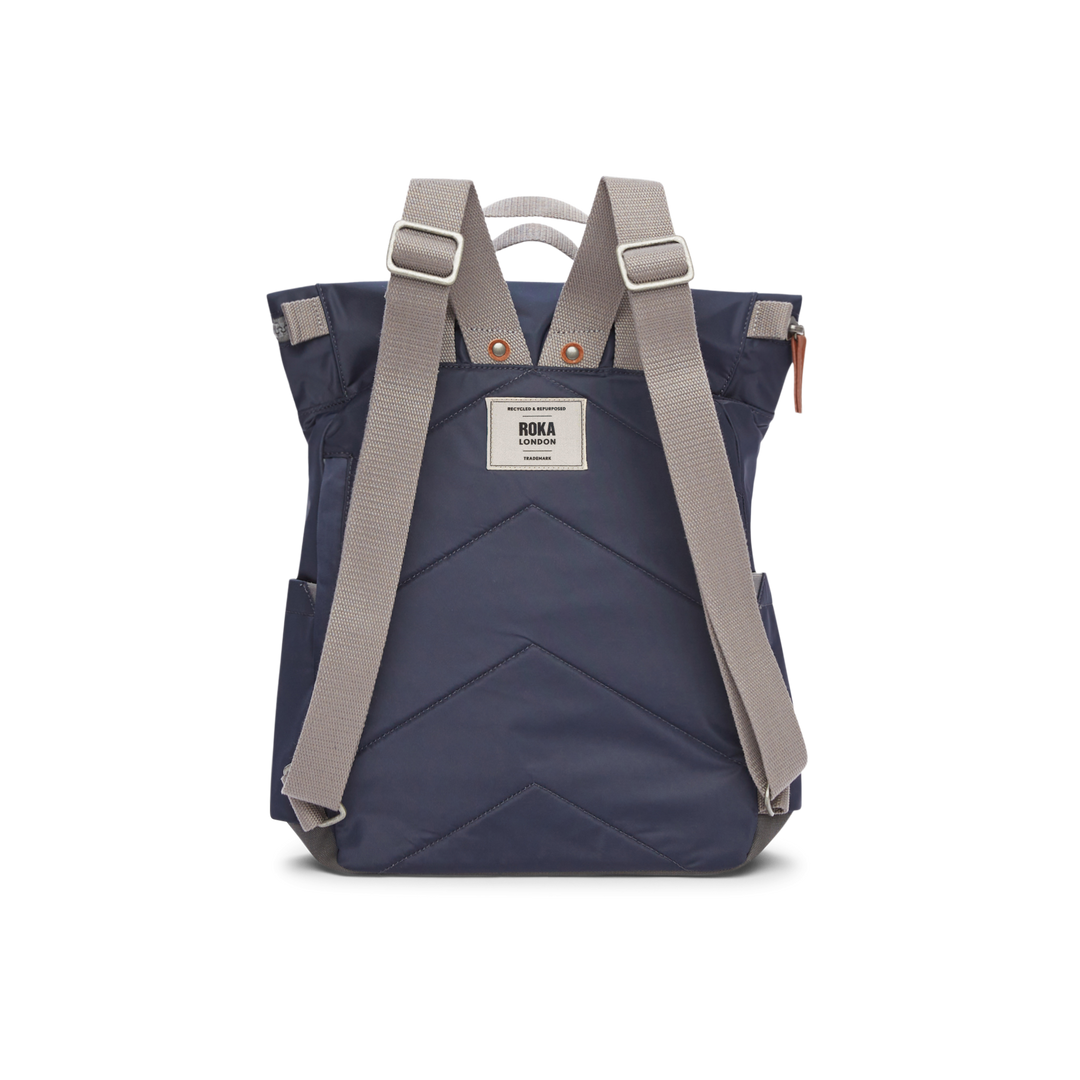 Canfield Roll Top Backpack in Midnight