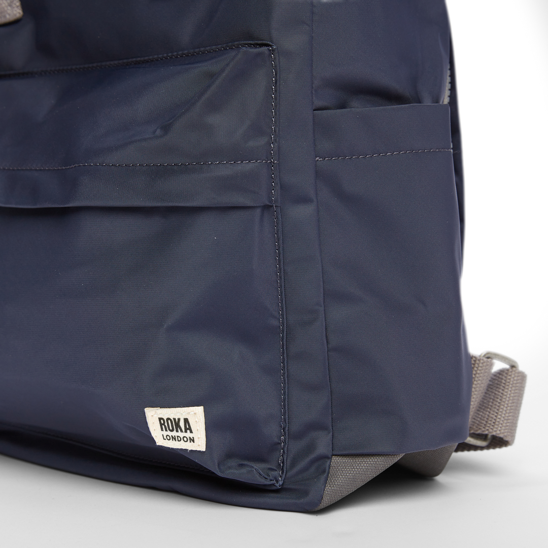 Canfield Roll Top Backpack in Midnight