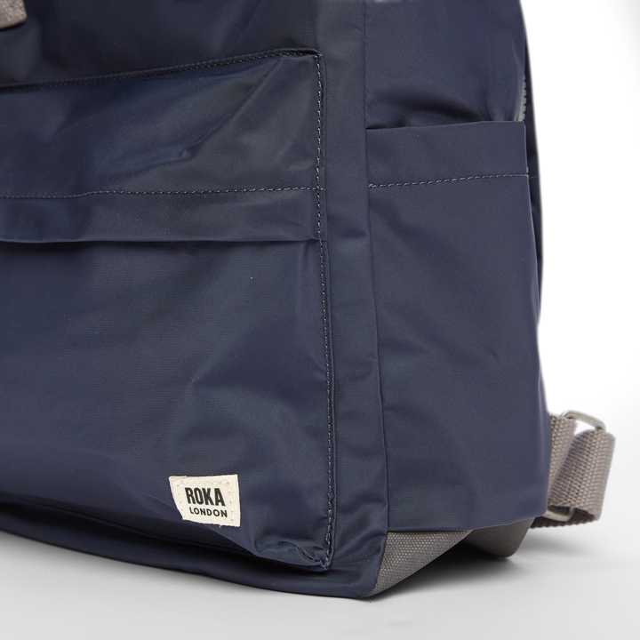 Canfield Roll Top Backpack in Midnight