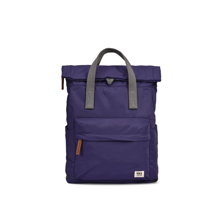 Canfield Roll Top Backpack in Mulberry