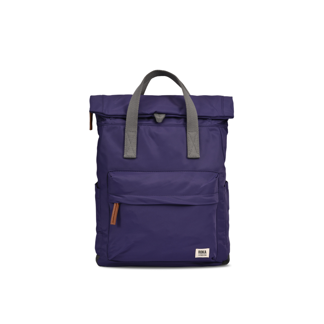 Canfield Roll Top Backpack in Mulberry
