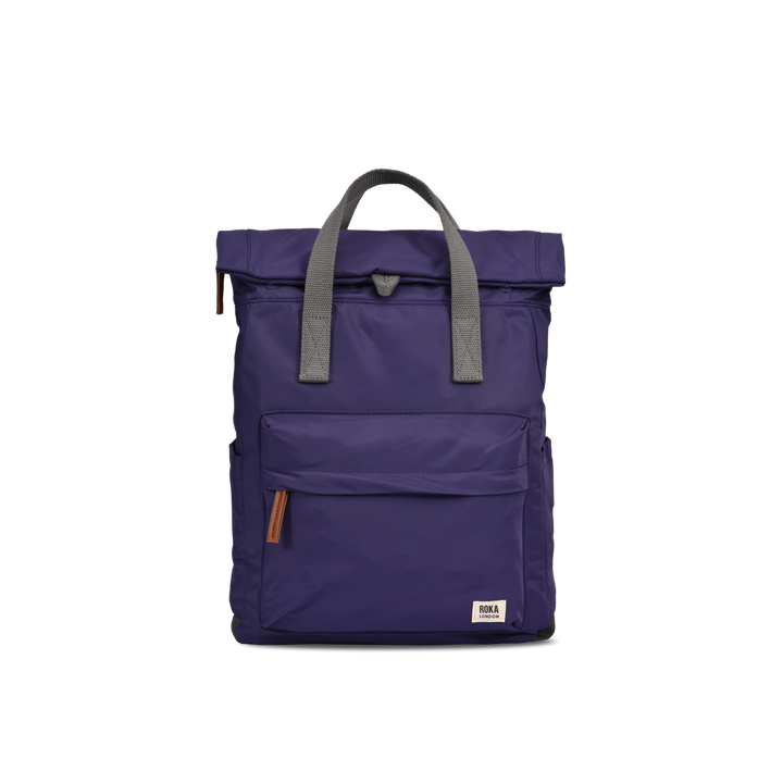 Canfield Roll Top Backpack in Mulberry