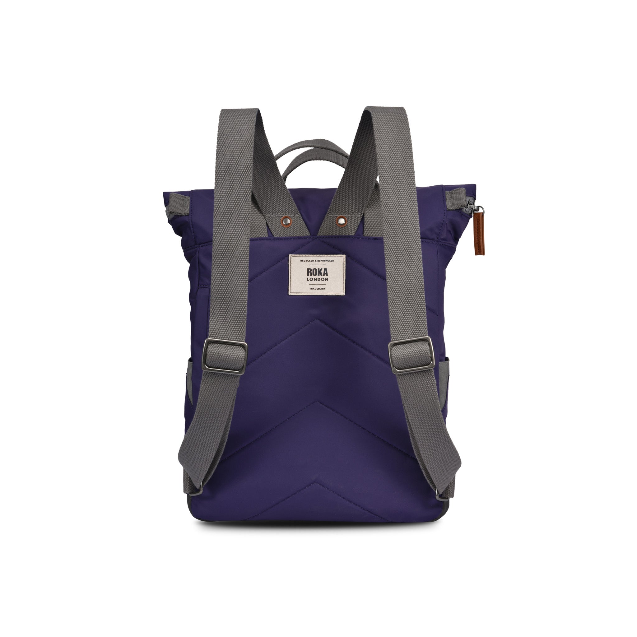 Canfield B Mulberry | Recycled & Eco-Friendly Backpack | ROKA London