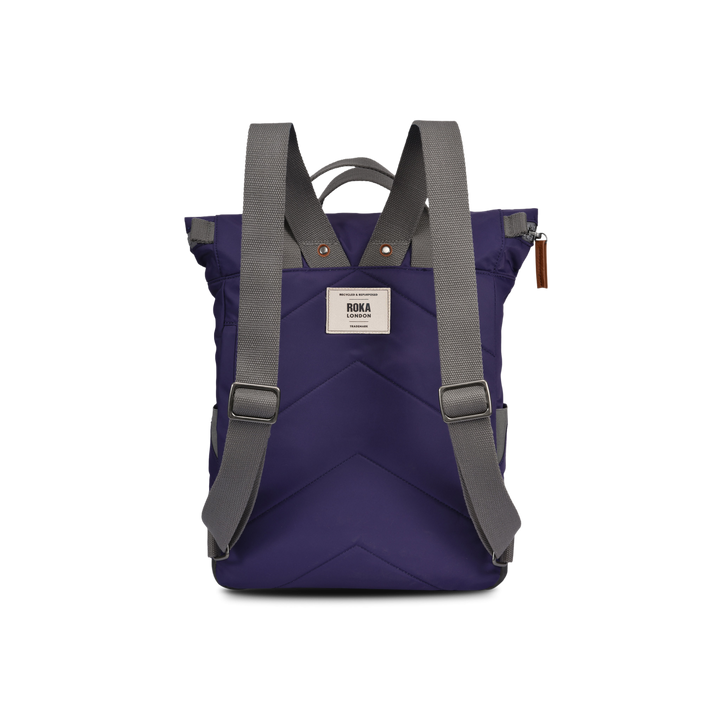 Canfield Roll Top Backpack in Mulberry