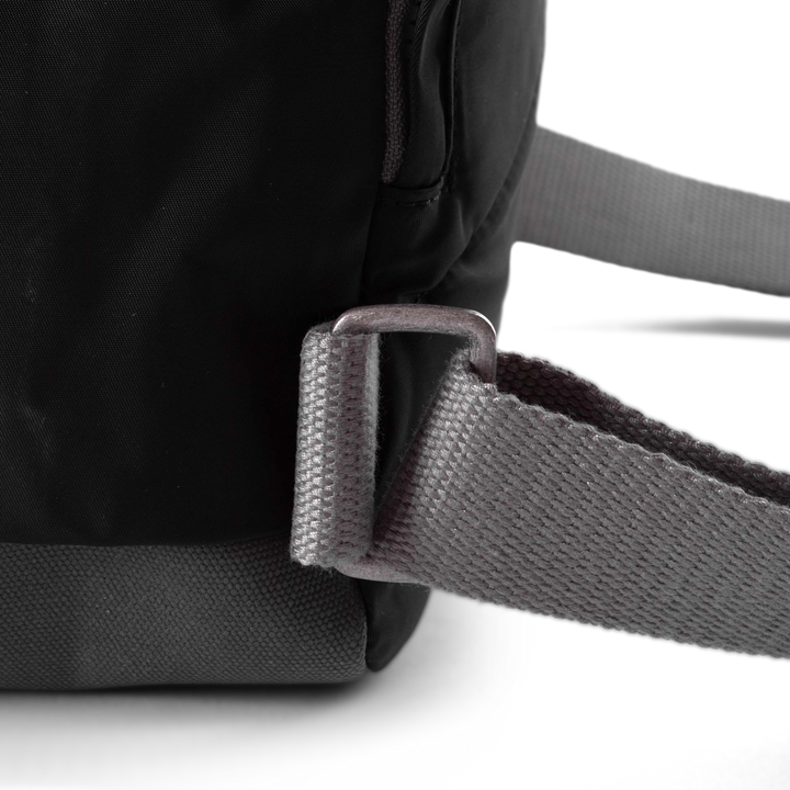 Canfield Roll Top Backpack in Black